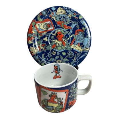 Vintage Bopla Lagenthal Swiss Made Coffee Cup & Saucer