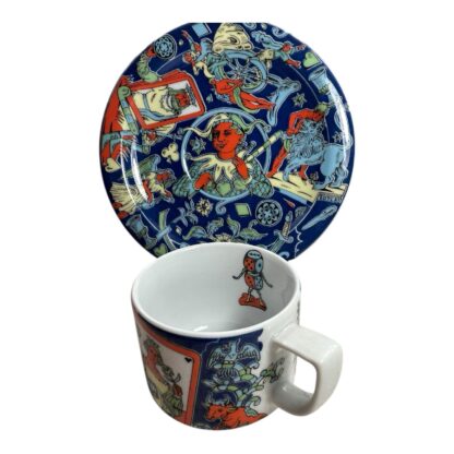 Vintage Bopla Lagenthal Swiss Made Coffee Cup & Saucer - Image 3