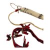 Vintage Authentic Native American Elk Antler Studded Quirt - Image 12
