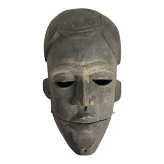 Antique Authentic Nigerian Dancing Ogoni Elu Mask with Articulated Jaw