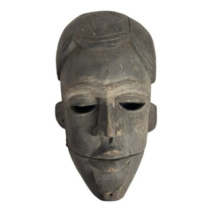 Antique Authentic Nigerian Dancing Ogoni Elu Mask with Articulated Jaw - Image 2