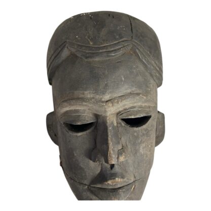 Antique Authentic Nigerian Dancing Ogoni Elu Mask with Articulated Jaw - Image 5