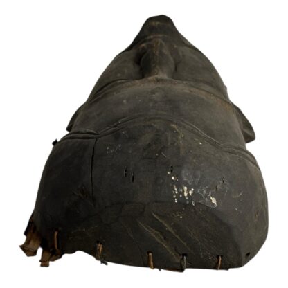 Antique Authentic Nigerian Dancing Ogoni Elu Mask with Articulated Jaw - Image 9