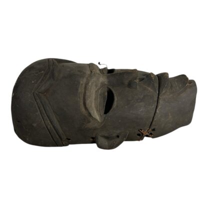 Antique Authentic Nigerian Dancing Ogoni Elu Mask with Articulated Jaw - Image 10