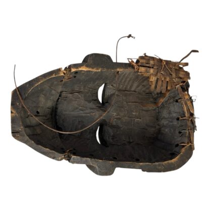 Antique Authentic Nigerian Dancing Ogoni Elu Mask with Articulated Jaw - Image 11