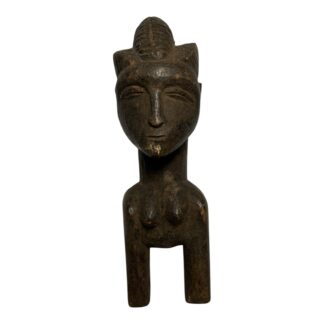 Antique Hand Carved African Baule Tribal Art Heddle Pulley