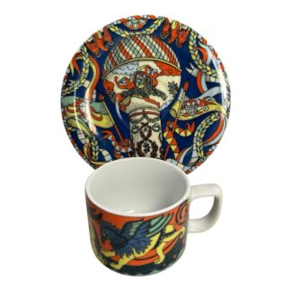 Vintage Bopla Lagenthal Swiss Made Coffee Cup & Saucer