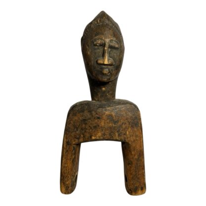 Antique Hand Carved African Baule Tribal Art Heddle Pulley