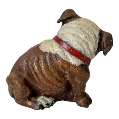 Vintage Americana Folk Art Hand-Carved Wooden Bulldog Doorstop - Image 10
