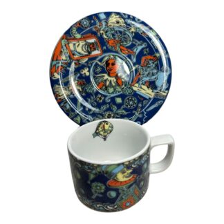 Vintage Bopla Lagenthal Swiss Made Coffee Cup & Saucer