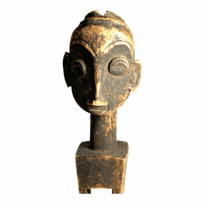 Antique Hand Carved African Baule Tribal Art Heddle Pulley - Image 3