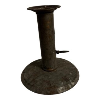 Antique Metal Push Up Candle Stick Holder