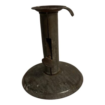 Antique Metal Push Up Candle Stick Holder - Image 3