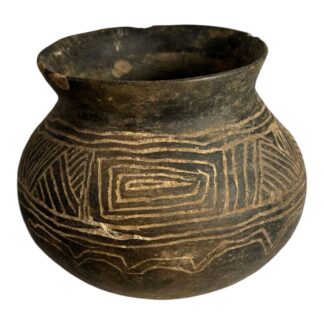 Antique Pre-Columbian Decorative Bowl or Cooking Vessel