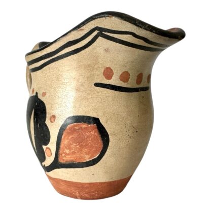 Vintage Native American Acoma Tourist Pottery Mini Pitcher or Creamer - Image 2