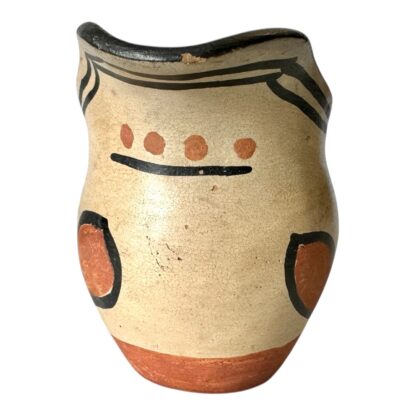Vintage Native American Acoma Tourist Pottery Mini Pitcher or Creamer - Image 5