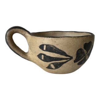 Vintage Native American Zuni Tourist Pottery Handled Teacup