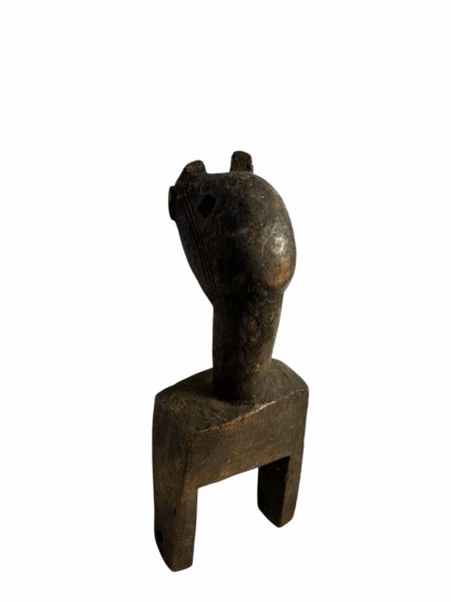 Antique Hand Carved Baule Tribal Art Heddle Pulley - Image 8