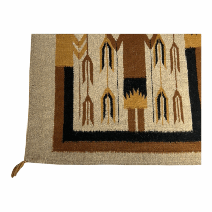 Vintage Navajo Pictoral Yei Yeibichai Rug - Image 8
