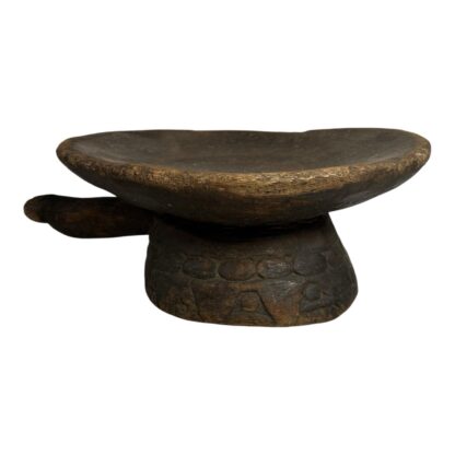 Antique Hand Made Wood Carved African Senufo Art Stool