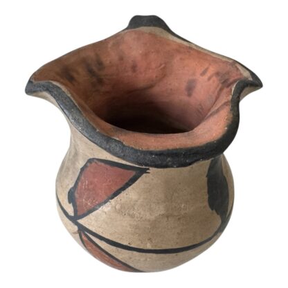 Vintage Native American Santo Domingo Pottery Pitcher – Southwest Design - Image 9