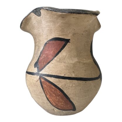 Vintage Native American Santo Domingo Pottery Pitcher – Southwest Design - Image 13