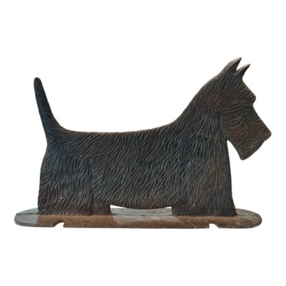 Vintage Cast Iron Scottish Terrier Dog Doorstop - Image 2
