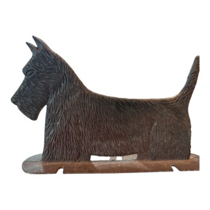 Vintage Cast Iron Scottish Terrier Dog Doorstop - Image 3