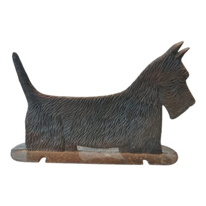 Vintage Cast Iron Scottish Terrier Dog Doorstop - Image 4