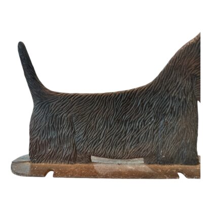 Vintage Cast Iron Scottish Terrier Dog Doorstop - Image 5