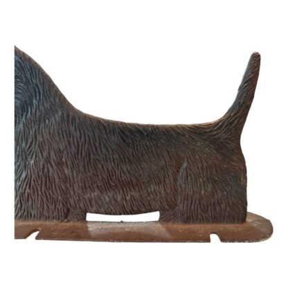 Vintage Cast Iron Scottish Terrier Dog Doorstop - Image 10