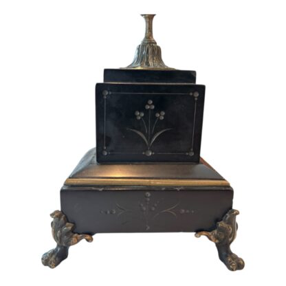 Antique European Empire Revival Style 5-Light Candleabras with Marble Bases (2) - Image 8