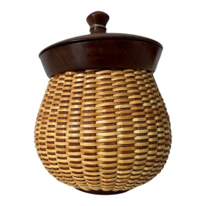 Vintage Handwoven Basket - Martha Stewart’s Turkey Hill Kitchen (Signed, Sowers) - Image 9
