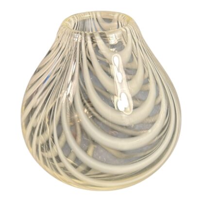Vintage Maija Carlson Oy Kumela Tear Drop Shape Art Glass Vase - Image 7