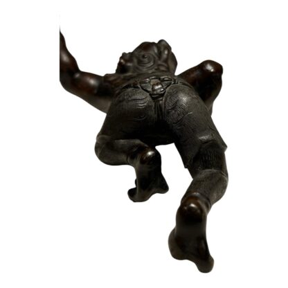 Antique Japanese Bronze Creature Qilin Shishi Lion Protector - Japanese Buddhism - Image 11