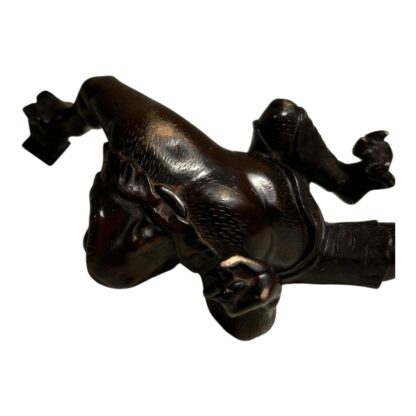 Antique Japanese Bronze Creature Qilin Shishi Lion Protector - Japanese Buddhism - Image 19