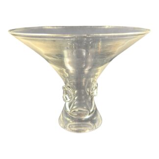 Vintage Signed Steuben Art Glass Trumpet Vase