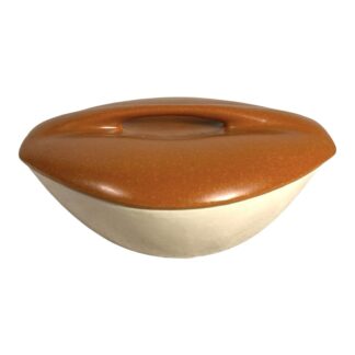 Vintage Roseville Pottery Raymor Covered Casserole Serving Dish - by Ben Siebel