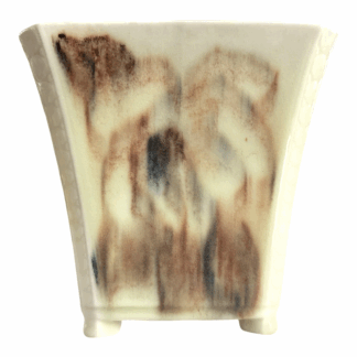 Vintage Rookwood Pottery High Glaze Abstract Floral Vase - Signed Jens Jensen