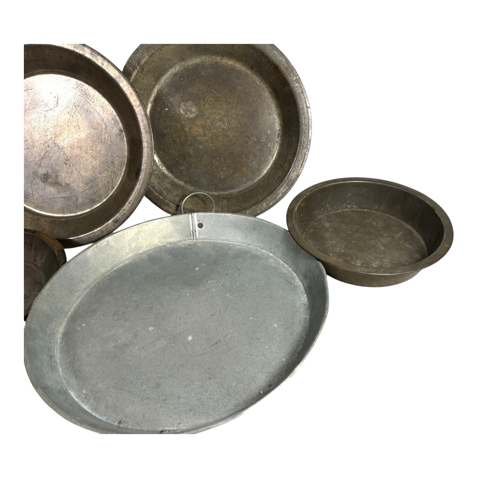 Vintage Set of 5 Pie Tins Owned by Martha Stewart at Turkey Hill Kitchen - Image 6