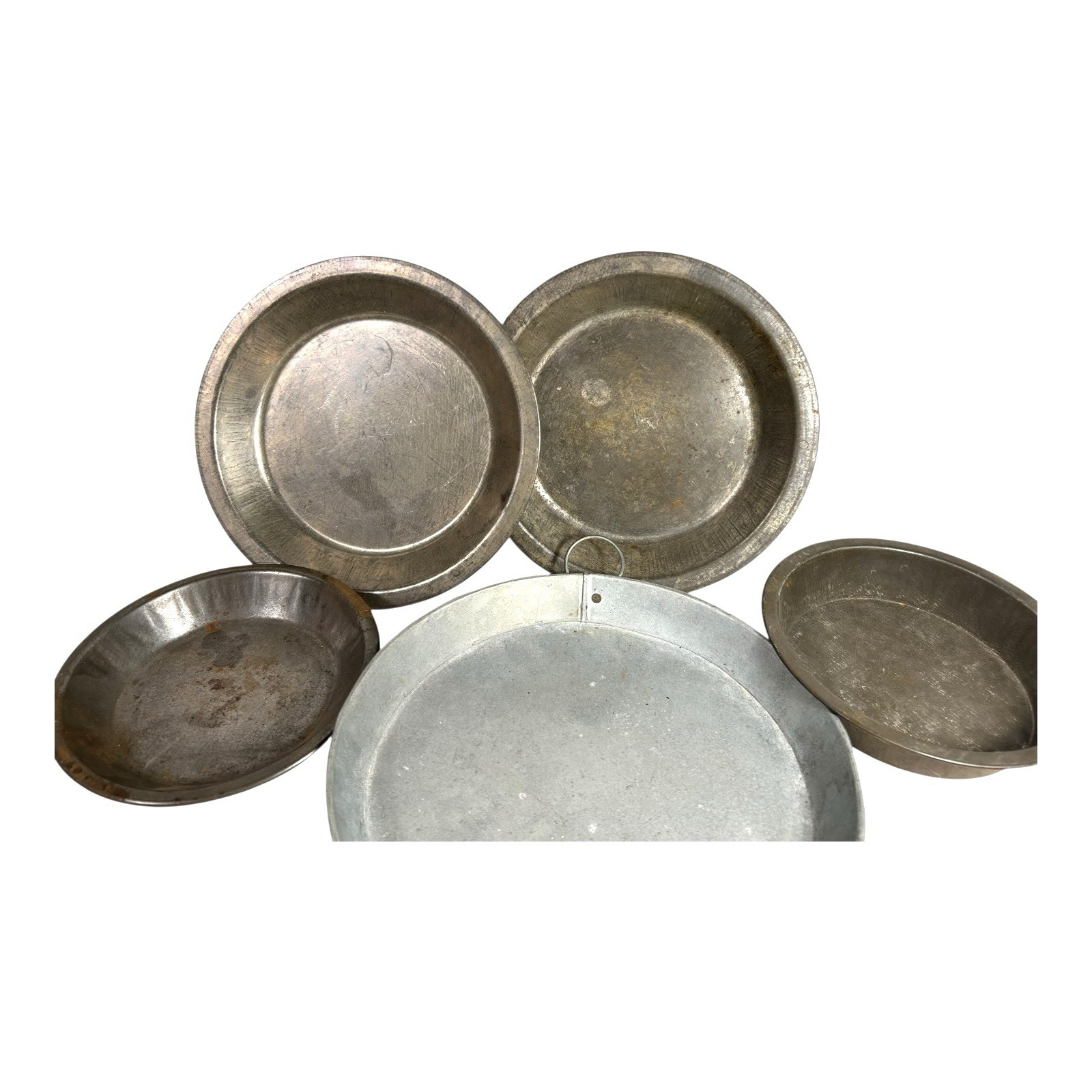 Vintage Set of 5 Pie Tins Owned by Martha Stewart at Turkey Hill Kitchen - Image 8