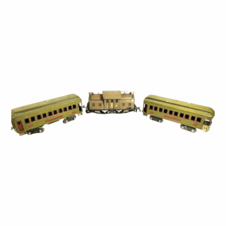 Anitque Pre War Lionel 10 Standard Gauge Locomotive Observation Car Pullman Car