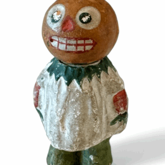 Antique Halloween German Veggie Man Candy Container Figurine
