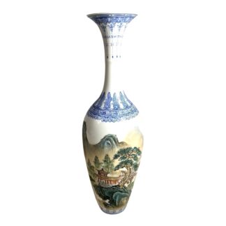Vintage Eggshell Porcelain Vase from JIngdezhen China in Presentation Box
