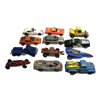 Vintage 1970's Lot of 12 Hot Wheels Hotwheels Cars