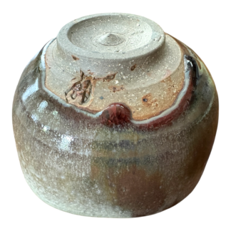 Vintage Japanese Asian Studio Pottery Wabi-Sabi Ceramic Glazed Chawan Tea Bowl