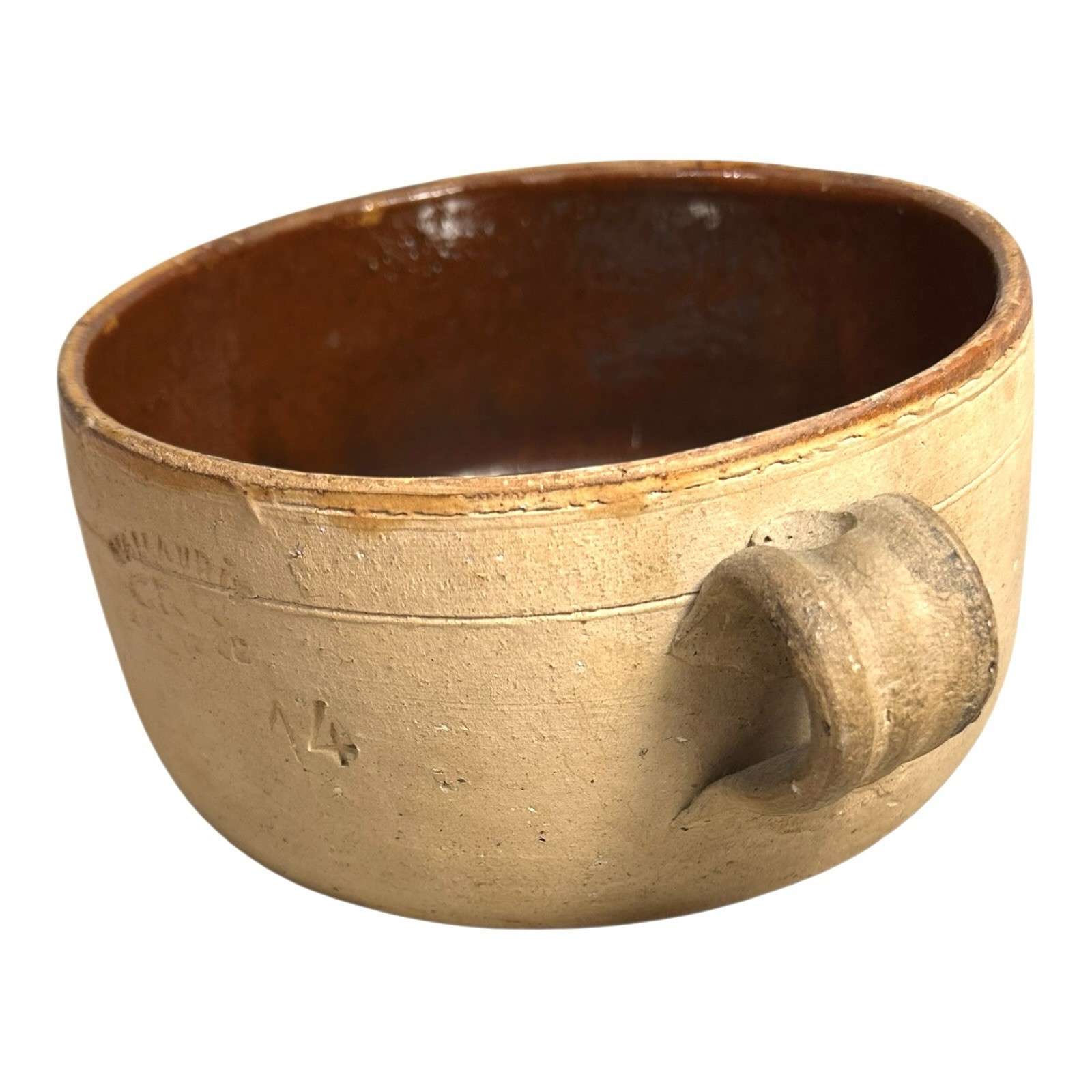 Vintage Vallauris France Stoneware Dish Owned by Martha Stewart at Turkey Hill - Image 6