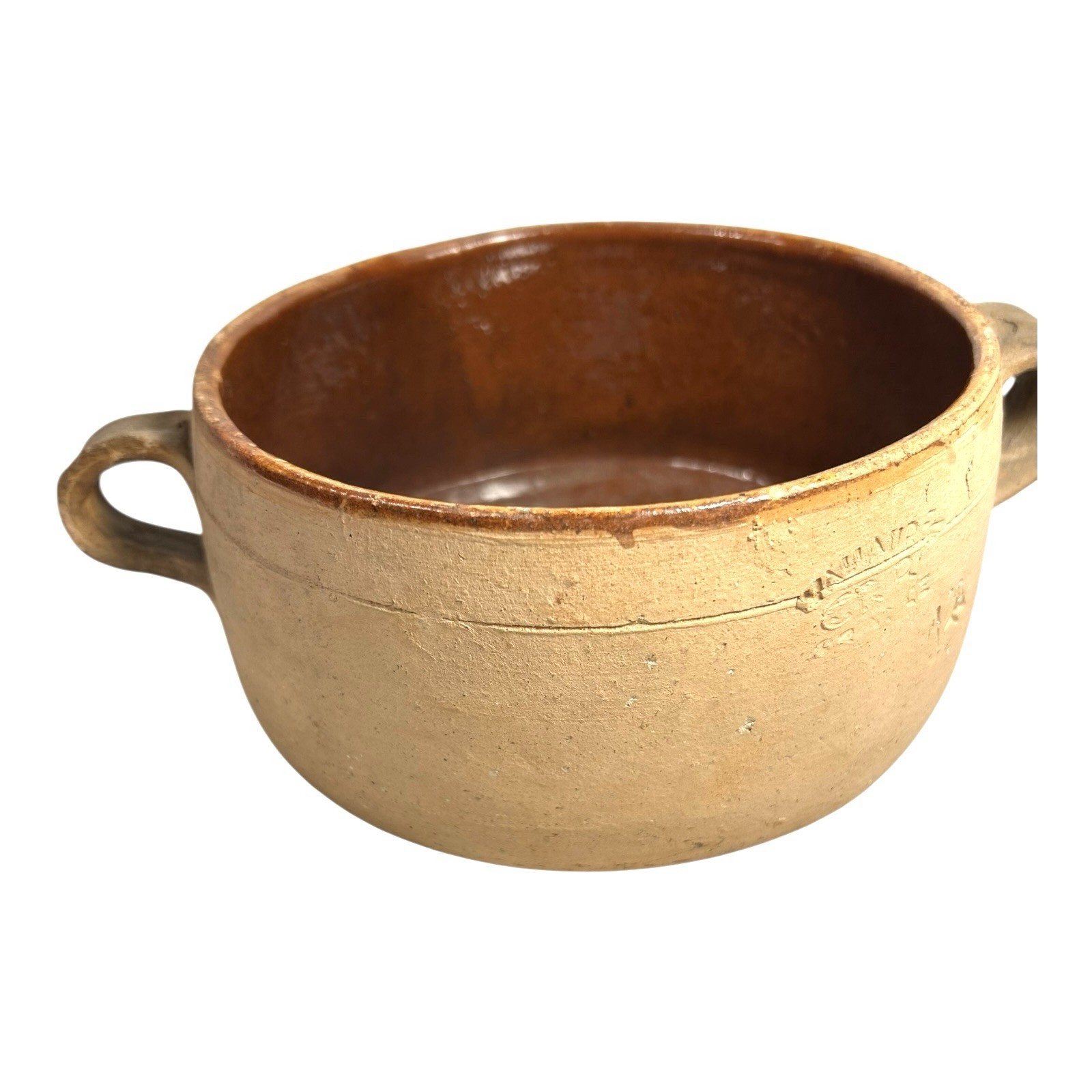 Vintage Vallauris France Stoneware Dish Owned by Martha Stewart at Turkey Hill - Image 12