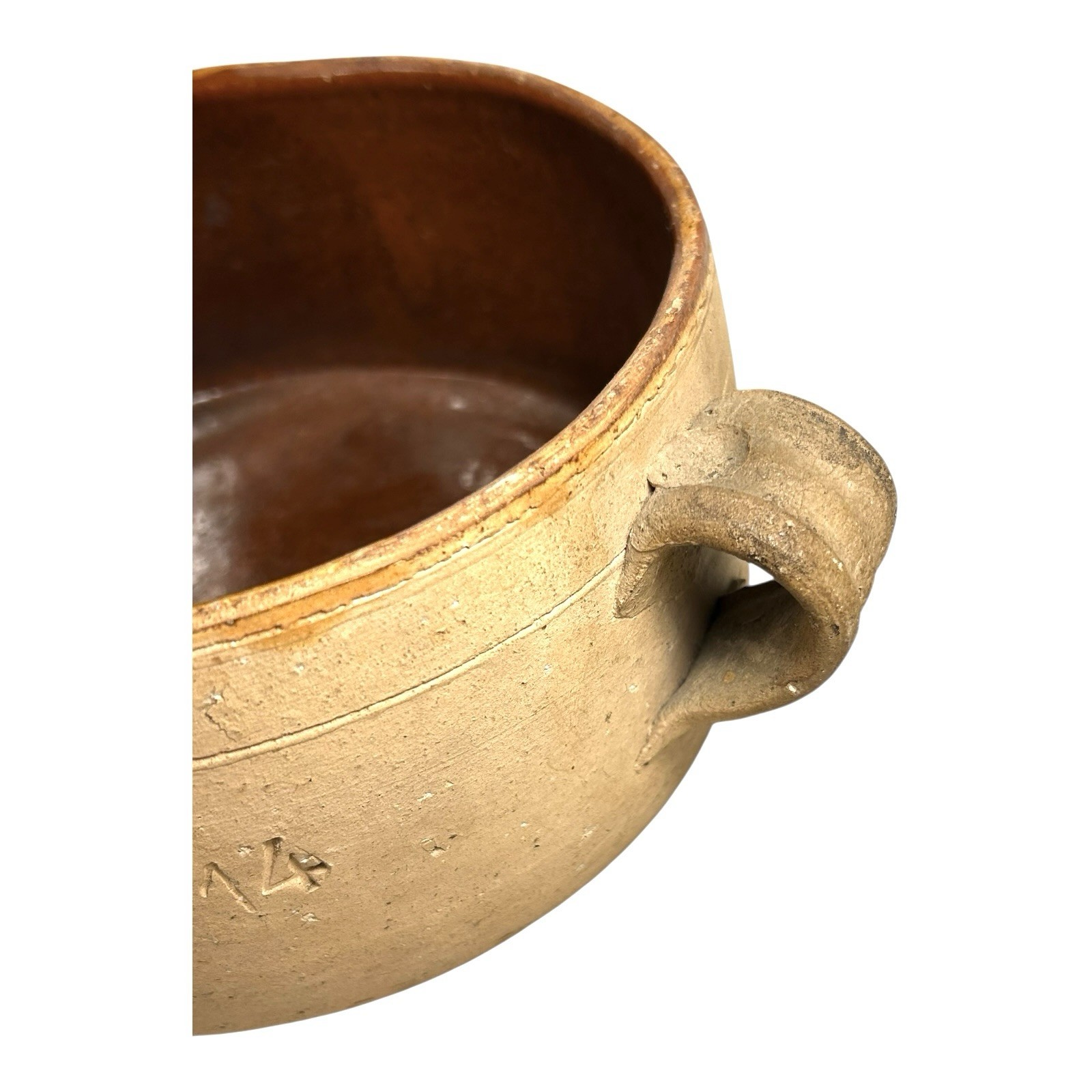 Vintage Vallauris France Stoneware Dish Owned by Martha Stewart at Turkey Hill - Image 14