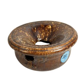 Antique Rockingham Bennington Spittoon Owned by Martha Stewart at Turkey Hill